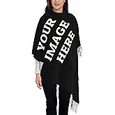 Custom Scarfs For Women Personalized Winter Scarf Design Your Own Warm and Soft Scarf Customized Gifts