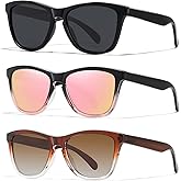 ELITERA Sunglasses Womens Polarized Sunglasses for Mens Womens Retro Mirror Lens for Driving Fishing UV400 Protection