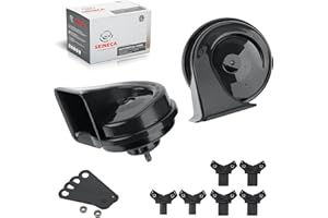 SEINECA Car Horn Compatible with BMW/Volkswagen JETTA/Touareg R50/Atlas/Audi Q3 A6 A8, 12V Loud Horn Waterproof Special Interface 130DB Snail Horns.