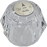 Delta Faucet RP2389 Single Clear Knob Handle Kit with Button and Set Screw, Chrome