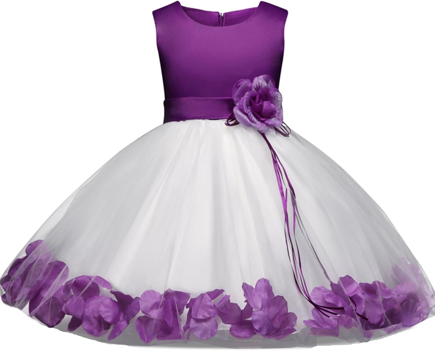 purple frock for baby girl