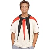 Unykaflor Adult Jester Clown Collar,Adjustable Clown Neck Collar Accessories for Halloween Party