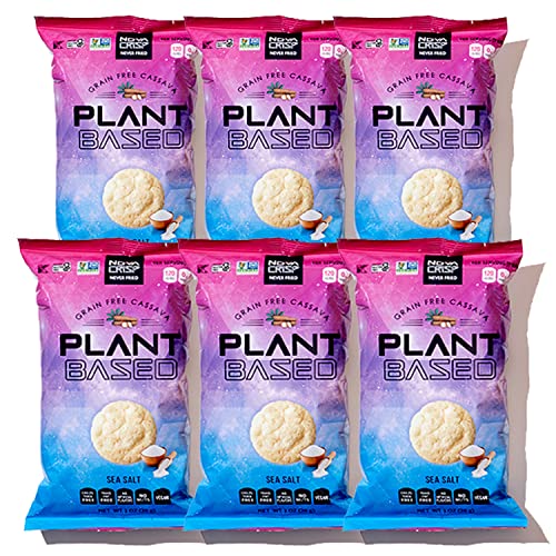NOVACRISP Plant Based Cassava Chips & Crisps Certified Gluten Free