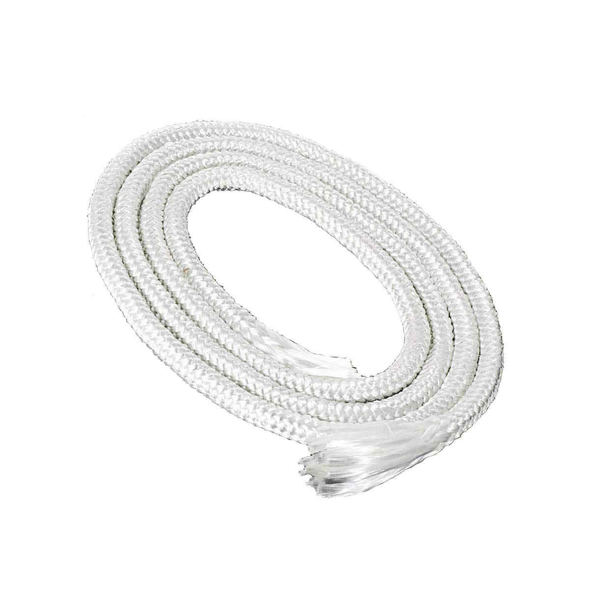 NKlaus 1m glass fibre wick round Ø 5mm for melting light spirit lamp oil lamp for purified lamp oil paraffin oil permanent wick garden torch paraffin lamp 1249