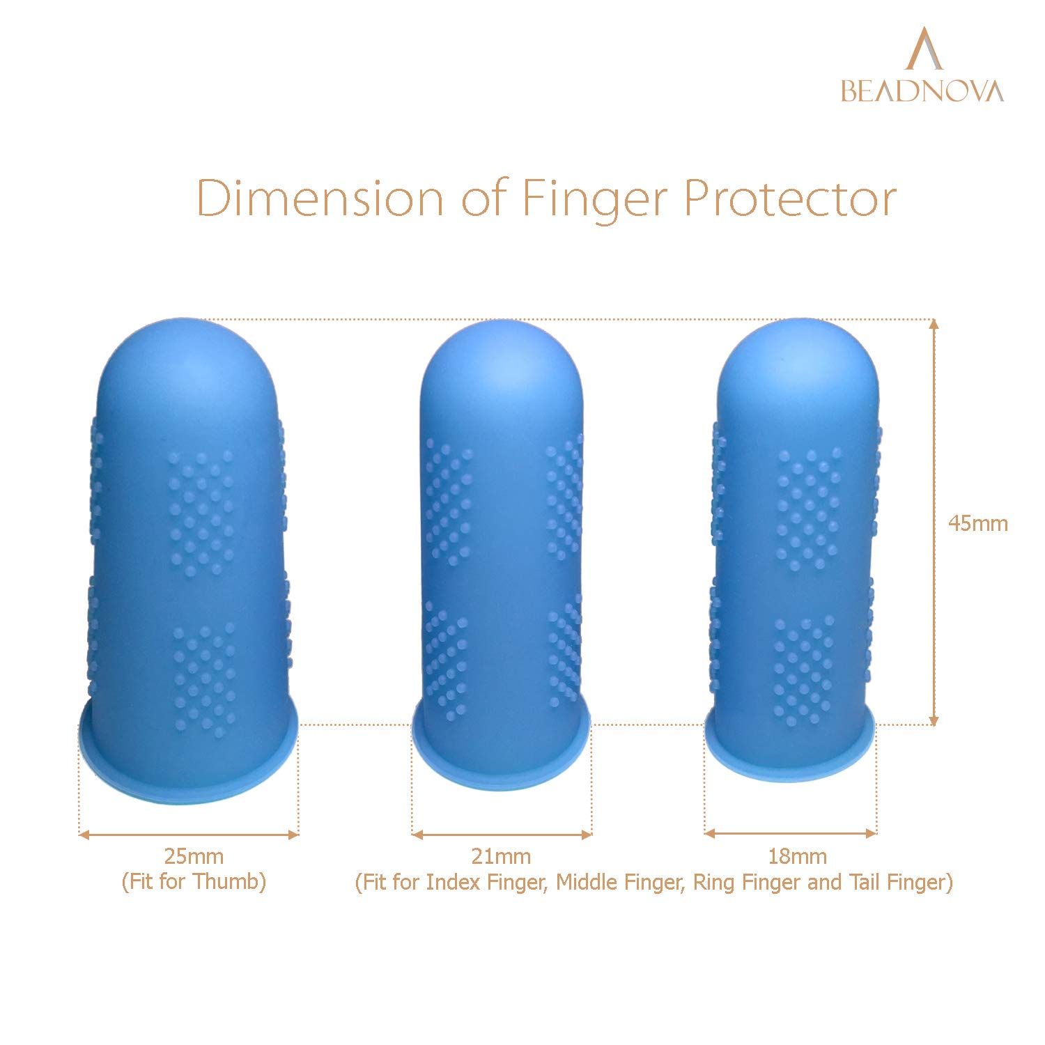 BEADNOVA-Finger-Cots-6pcs