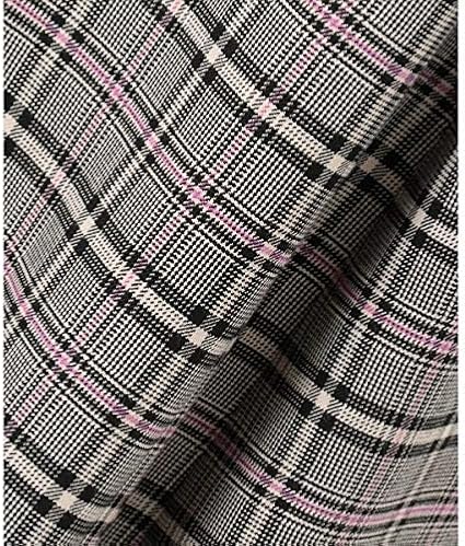 Amazon フェルゥ Feroux 洗える クラシカルレディチェック ワンピース ブラック系3 1 ワンピース チュニック 通販