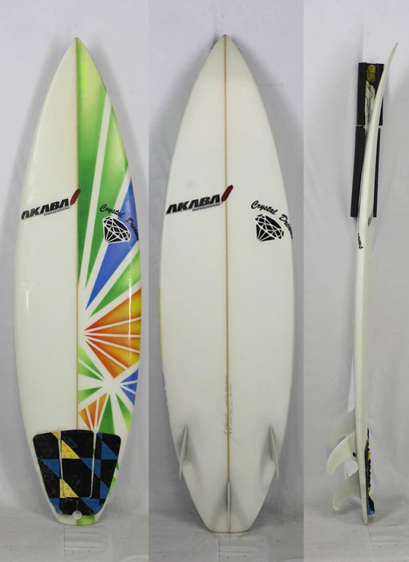 B01ctv244m Crystal Dreams シェイパーakaba サーフボード Clear Green 5 9 Surfboard サーフボード 売れ筋アイテムラン