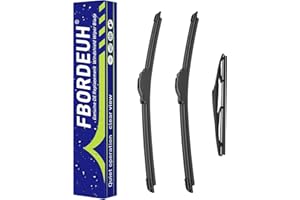 Windshield Wiper Blades Replacement for Nissan Kicks 2023 2022 2021 2020 2019 2018 Original Factory Quality Front Rear Wipers