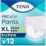 TENA Pants Super XL Disposable Breathable Incontinence Briefs Pack 12 view 3