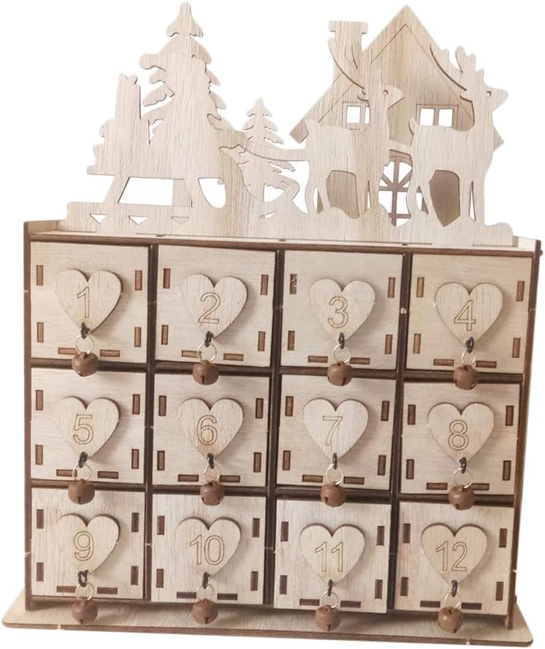 Caja de Almacenamiento de Tema Navideño Decoración de Fiesta de Navidad