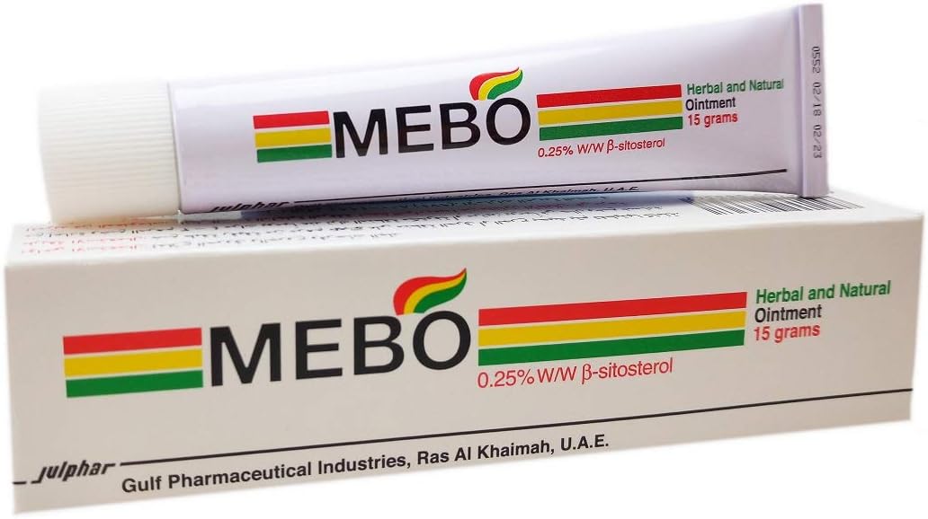 MEBO Burn Fast Relief Pain Cream Skin Healing Ointment Wound & Scar No Marks Care Fast First Aid Health Beauty Care (1 Tube = 15 grams)