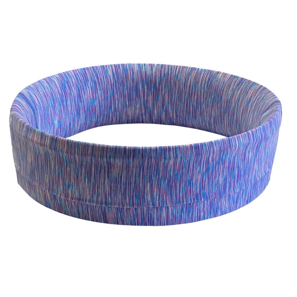 BANDI Pocketed Wrap No Bounce Running Belt Holds Phone for Running, Travel, Medical, Adjustable Fit, Comfortable (Twilight, Small)