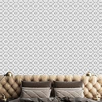 Wall Mural Geometric Pattern Removable Self-Adhesive Wallpaper Wall Decoration for Bedroom Living Room - 66x96 inches