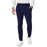 Hanes Men's Cotton Jersey Jogger, Knit Sweatpants with Pockets, Jogger, Cinched Cuff and Straight Leg