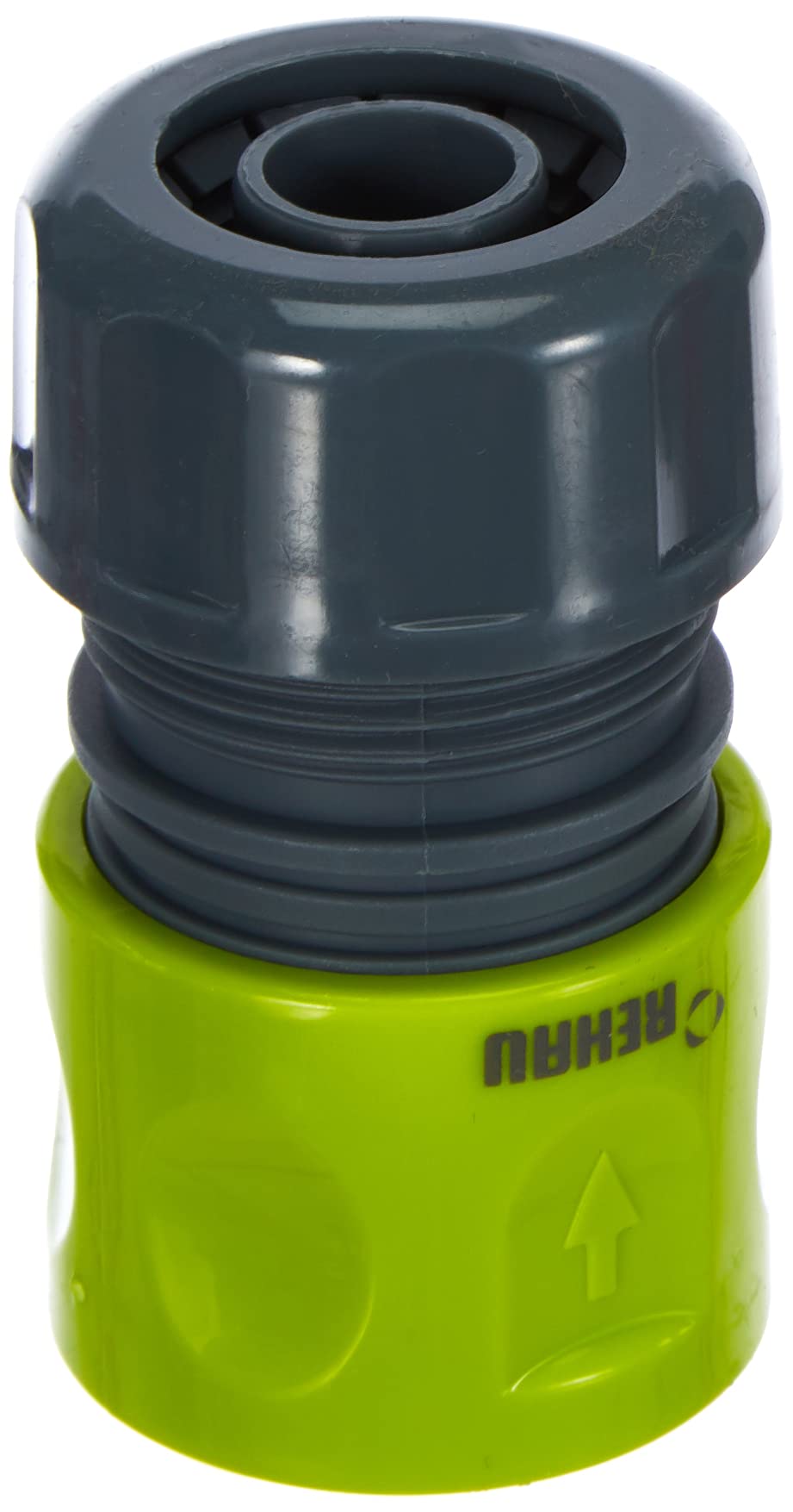 REHAU 18538 7 Allround Pro Set of Brass Quick Hose, Grey/Green, 19 mm, 3/4 Inch