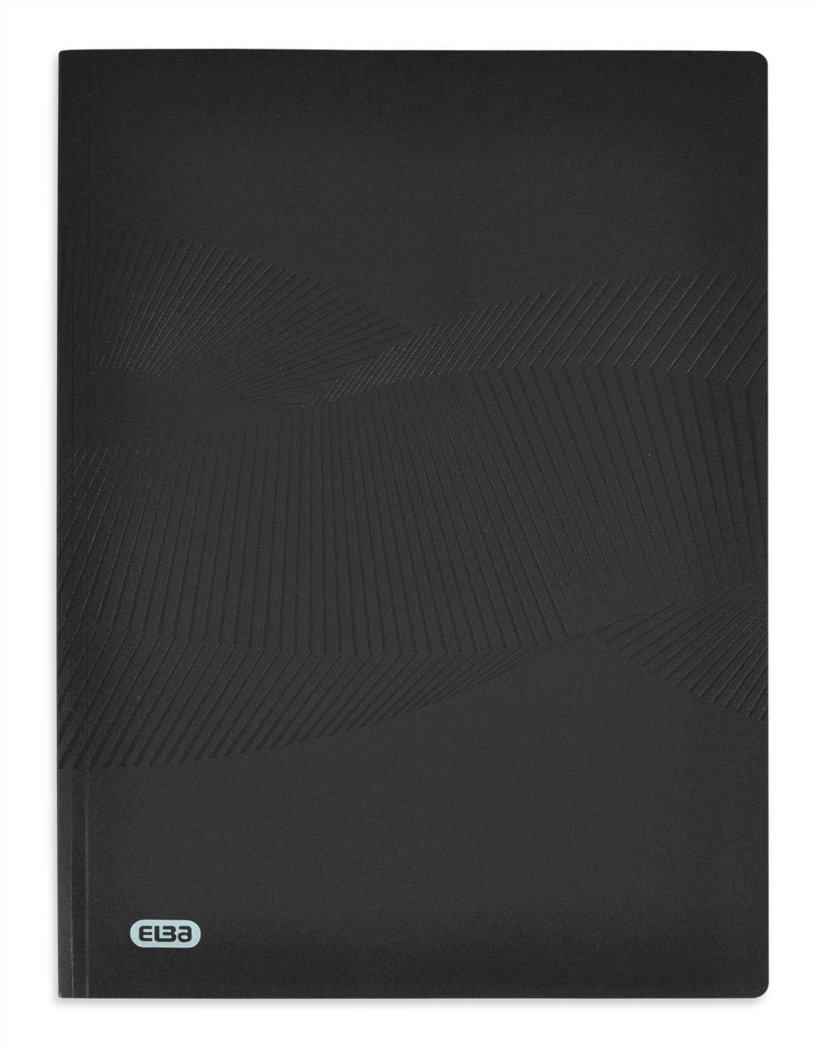 Elba Osmose A4 Polypropylene Display Book 40 Sheets Opaque Black