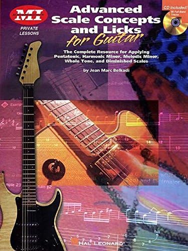 Advanced Scale Concepts and Licks for Guitar: Private Lessons Paperback – February 1, 1999