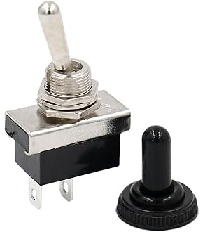 Baomain Toggle Switch SPDT ON/OFF/ON 3 Position 250VAC 15A 1