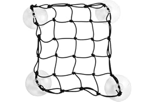 Surfboard Storage Bag, Nylon Rope Mesh, Lightweight, Strong Suction Cups, Secure Paddleboard Deck Bag for Surfboards, Paddleb