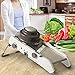 Mandoline Slicer Manual Stainless Steel Blade Adjustable Vegetable Onion Potato Slicer Food Kitchen Tools By Vinipiak