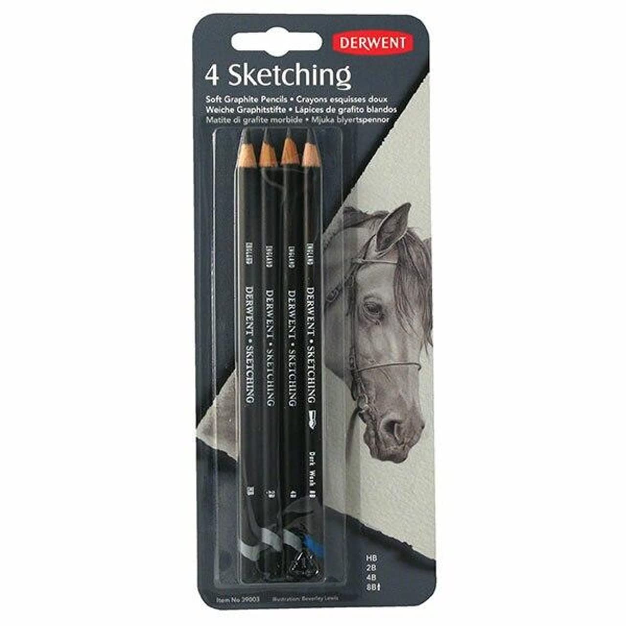 Derwent 39003 Sketching Sampler Pack, Set of Pencils and Blocks with Accessories, Professional Quality, Black — image 1