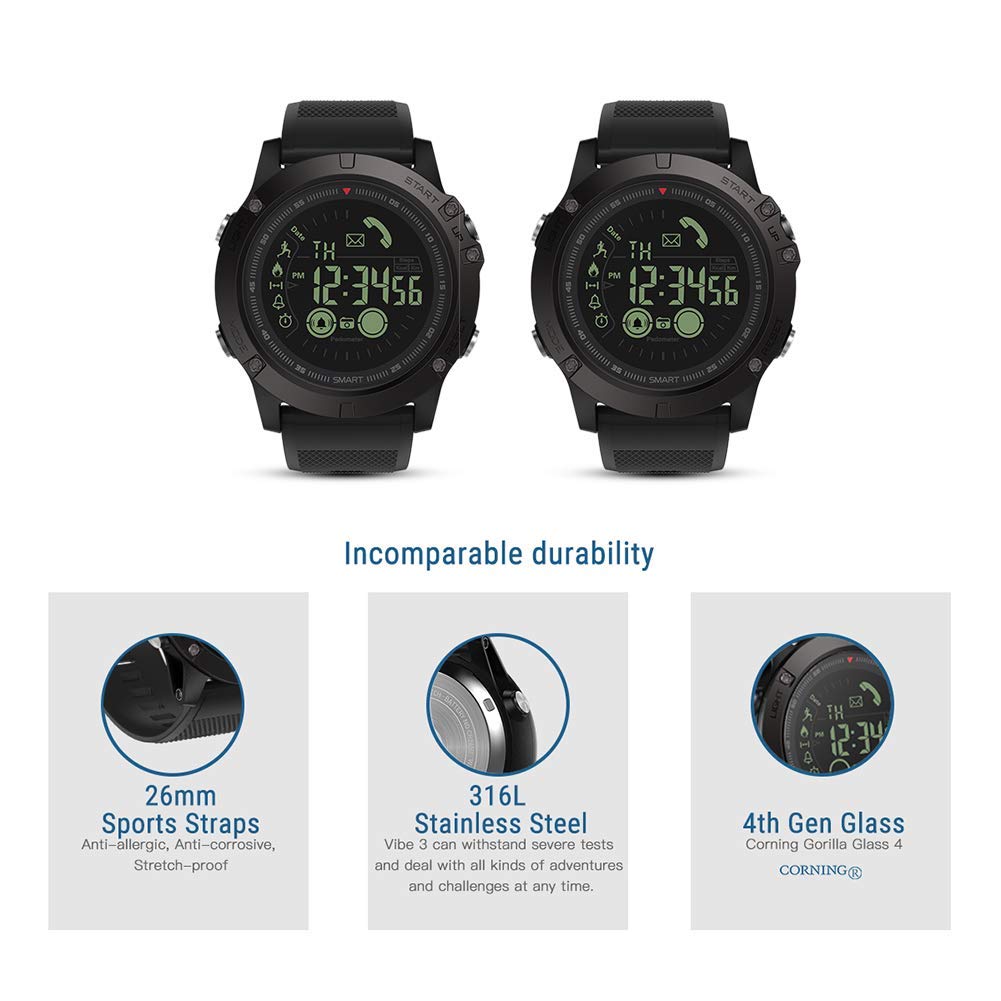 Zeblaze Vibe 3 HR Reloj Inteligente Deportivo, Smartwatch ...