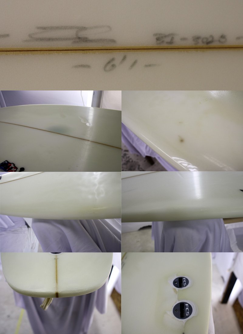 Clear Industries ショートボード B07d9cf8hm Js 6 1 インダストリー ジェイソンスティーブンソン サーフボード サーフボード 愛用 Eurlhosnakamel Dz