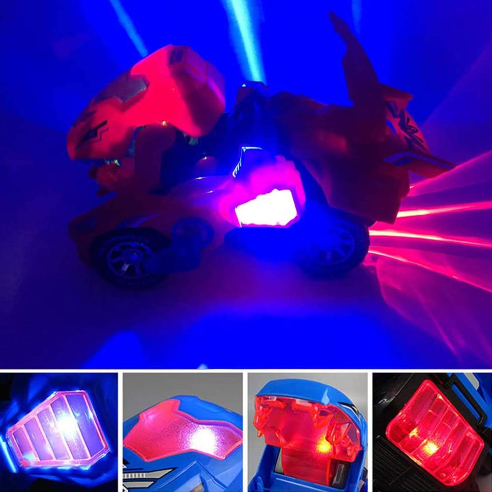 transformer dinosaur led car