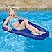 Aqua Fabric Comfort Recliner Water Lounge, X-Large, Pool Float, Blue/Aqua