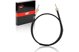 1PZ CX0-001 39 Inch Gy6 50cc Scooter Speedometer Speedo Cable M12 Thread Replacement Accessory for Taotao ATM Peace Ice NST.