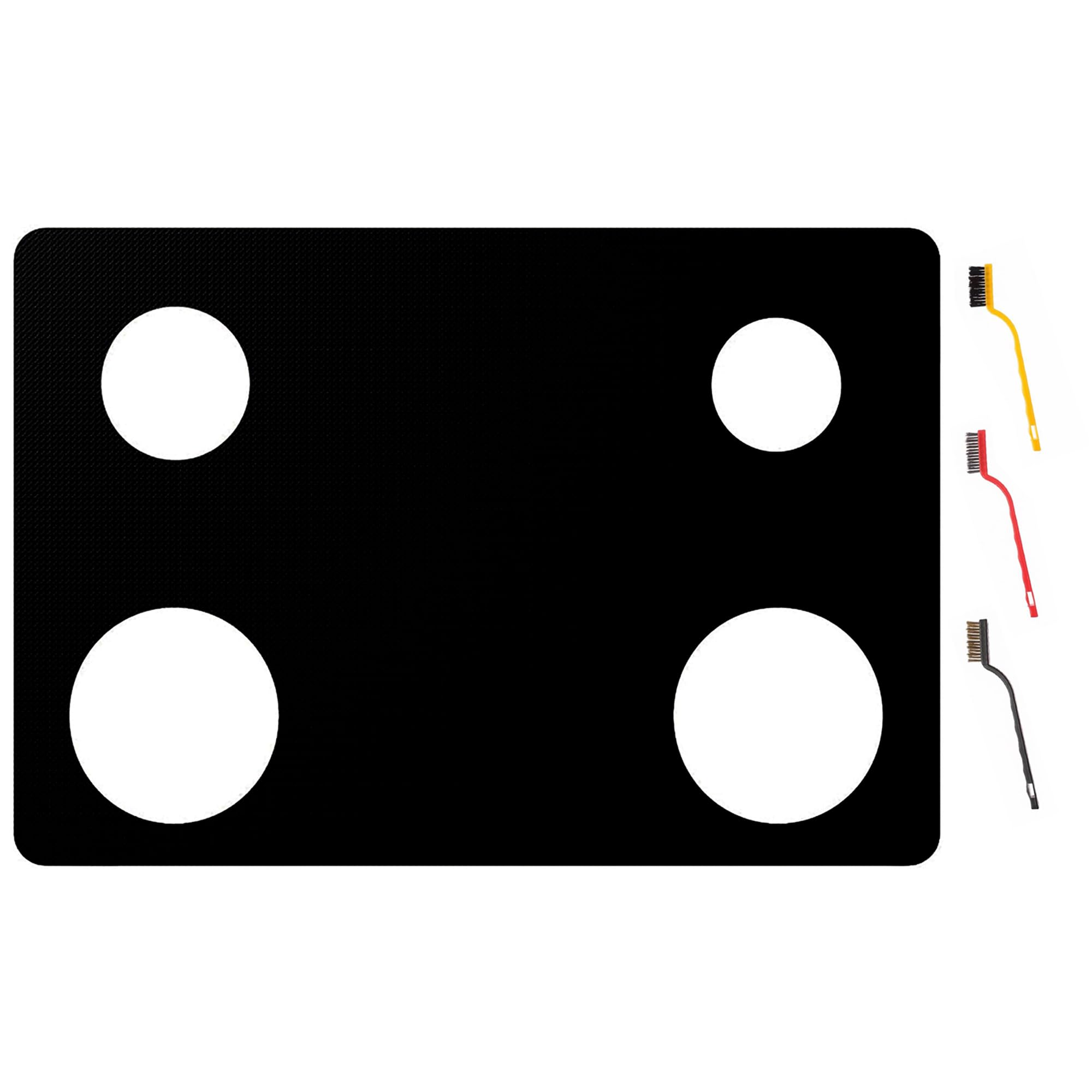 Photo 1 of bezoku Stove Cover For Whirlpool Gas Stove Protectors 4 Burners Model WFG320M0BS WFG320M0BB WFG320M0BW WFG320M0MW WFG320M0MS, Upgraded 0.5MM Reusable Splatter Guard Stove Protector Liner