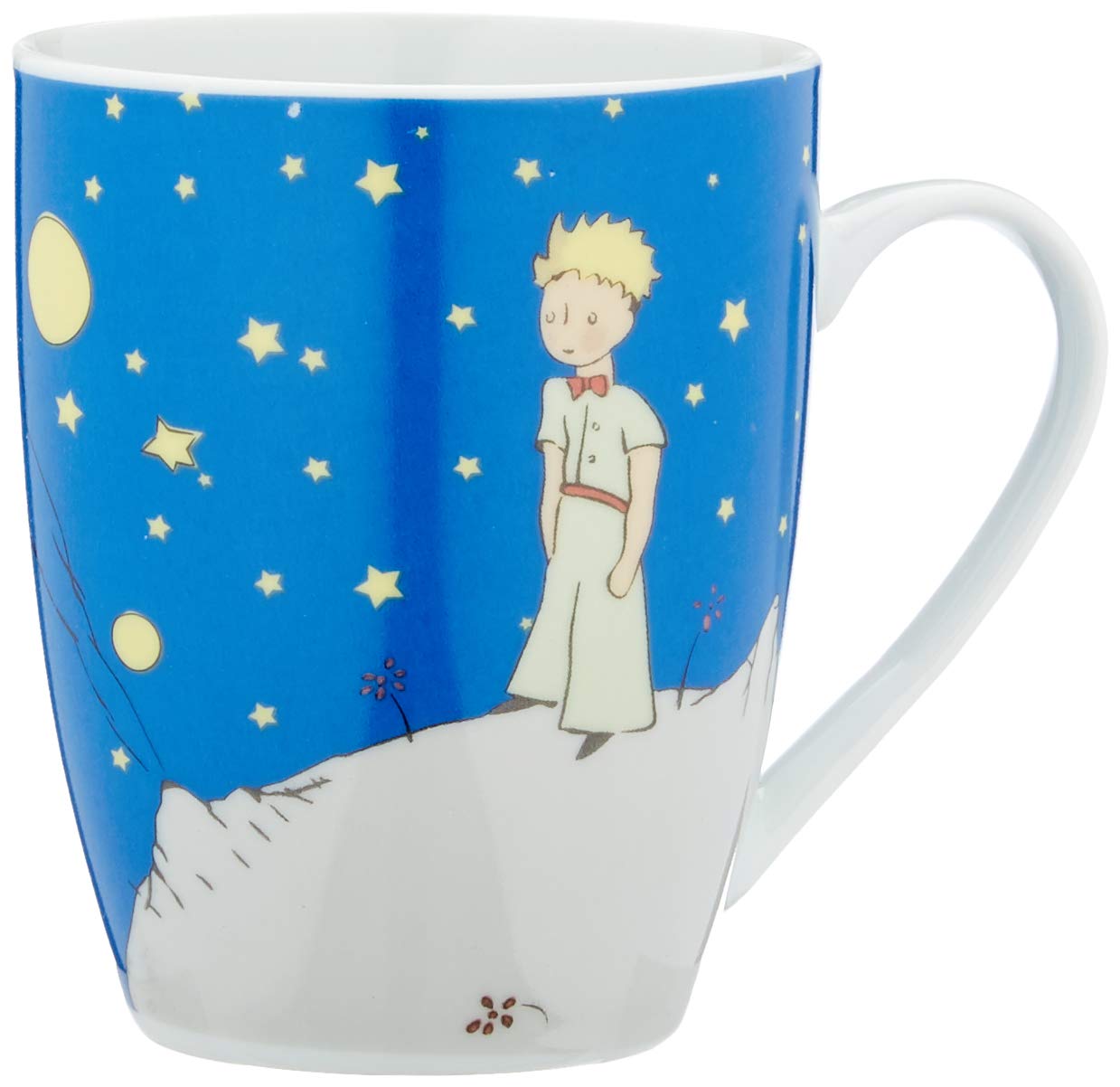 Le Petit Prince LPP Mug with Starry Night Design, Ceramic, Blue, 9 cm