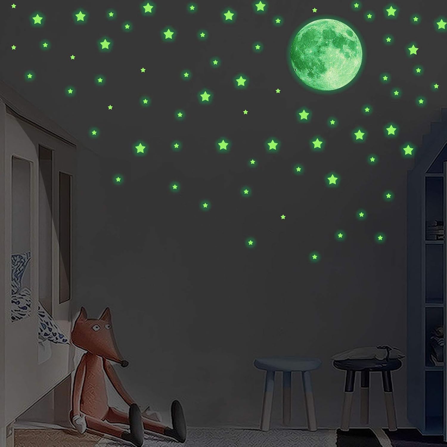 Glow in The Dark Stars for Ceiling or Wall Stickers