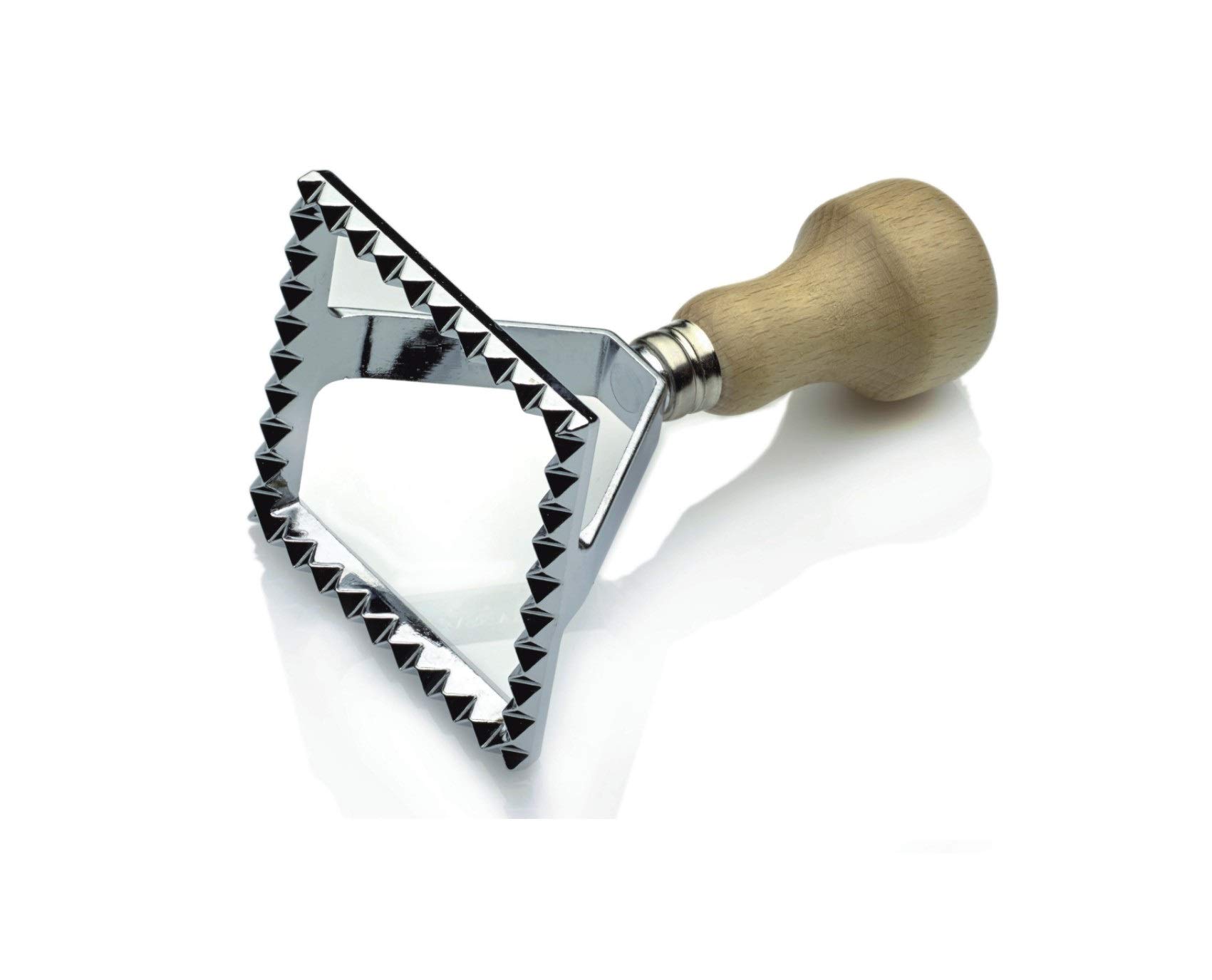 Tredoni 7cm Square Ravioli Pasta/Dough Stamp Cutter (7 cm // Large)