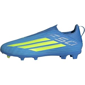 adidas Kids' F50 League Laceless Firm Ground Shoe