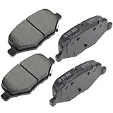 cciyu D1612 Rear Ceramic Disc Brake Pads Kit For