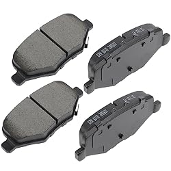 cciyu D1612 Rear Ceramic Disc Brake Pads Kit For