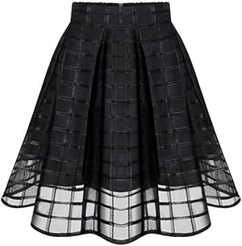 amazon ladies black skirts