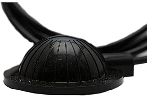 PRESAIR TROL BY SENASYS Air Foot Switch PBA-01/F800BA, Black Soft Foot Pedal, 10ft of tubing, Alternate Latching Air Switch