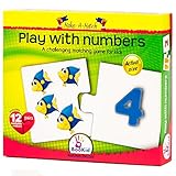 New Make A Match Baby Puzzle Games - Play with Numbers. For 3+ Years Old by BooKid Toys