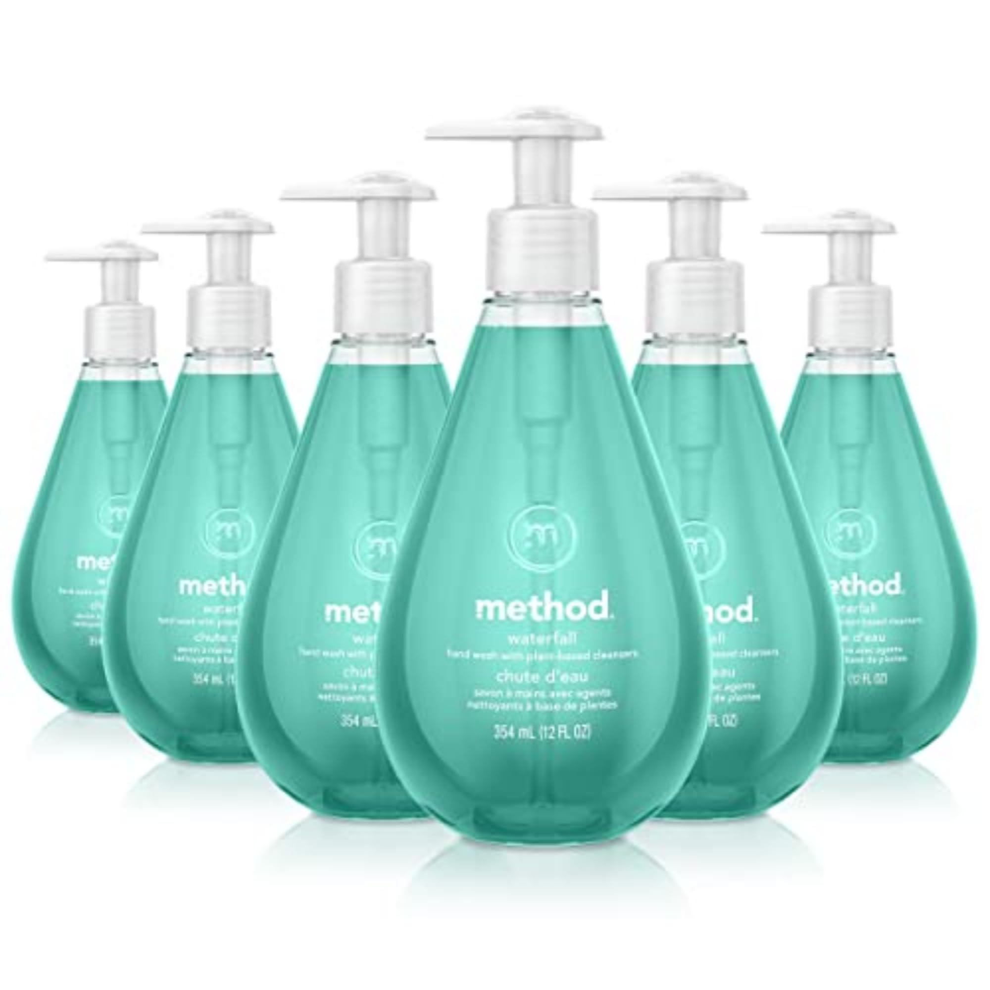 Photo 1 of Method Gel Hand Soap, Waterfall, Biodegradable Formula, 12 Fl Oz (Pack of 6)