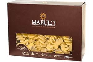 Marulo, Fusilloni, Large Fusilli, Italian Pasta Bronze Die Cut Artisan, Italian Pasta, Only 2 Ingredients,100% Durum Semolina. Imported Italian Pasta (1.1 Pound). Pasta from Campania.