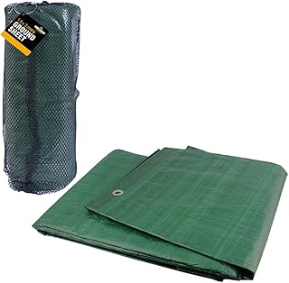 Milestone Camping-Bodenplane - Grün, 2 x 3 m