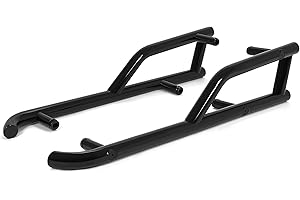 HECASA Nerf Bar Rock Sliders Compatible with 2016-2025 Polaris General 1000/XP 1000/INTL General 1000 EPS Deluxe Premium Sport 2 Seat Left & Right Side Step Tree Kickers