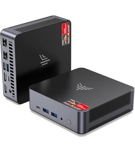 ACEMAGICIAN S3A Mini PC, Ryzen 7 8745hs 32GB DDR5 1TB NVME SSD Computadores de Juegos Pequeños