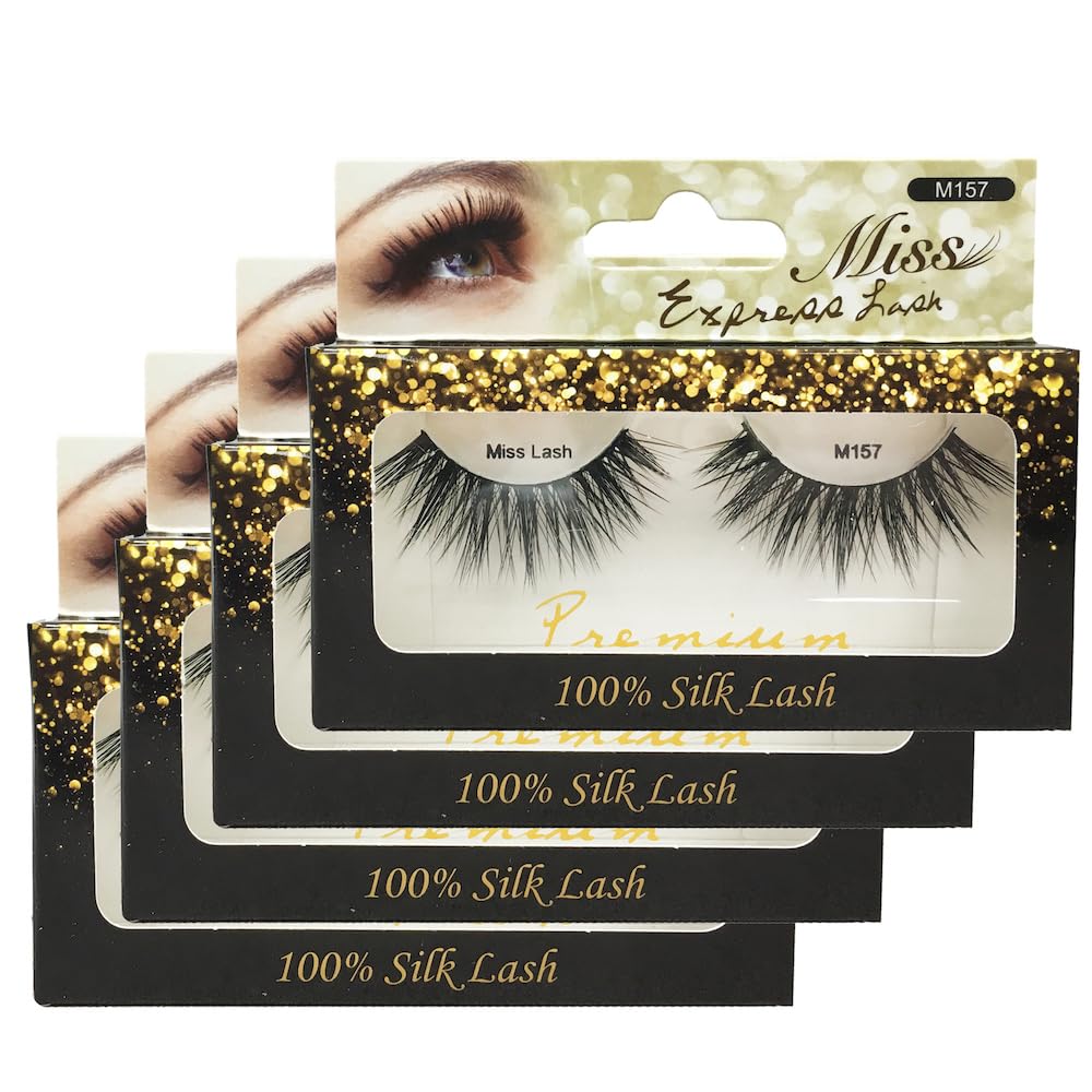 Photo 1 of [4 PACKS] Miss Lashes 3D Volume Tapered False Eyelash Extension