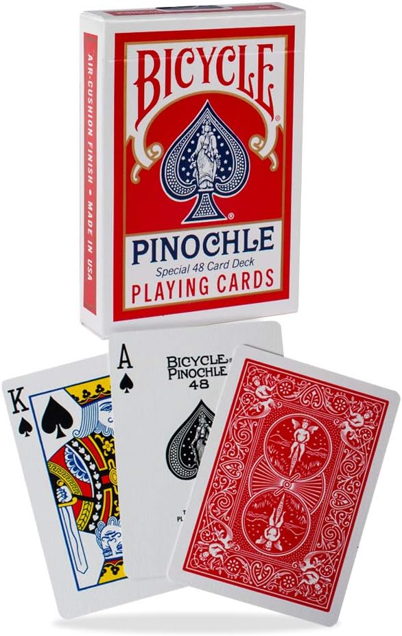 Bicycle Pinochle Playing Cards (Colors May Vary)
