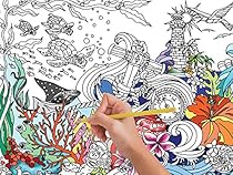Ocean View Color Your Own Puzzle 500 Piece