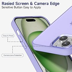 oakxco for iPhone 15 Case Matte Clear, Translucent