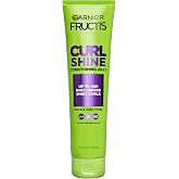Garnier Fructis Curl Shine Conditioning Hair Gel, Frizz Control for Curly, Wavy, and Coily Hair, Extra Strong Hold for Up to 48 HRs of Bouncy, Moisturized Curls, 5.1 Fl Oz (Packaging May Vary)